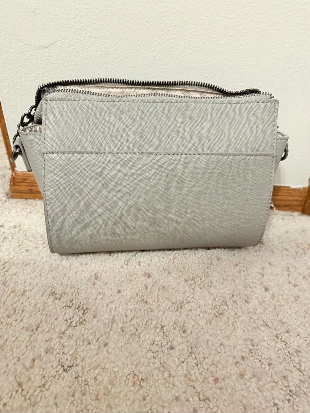 Steve Madden Olive Green Crossbody Bag with Chain Strap